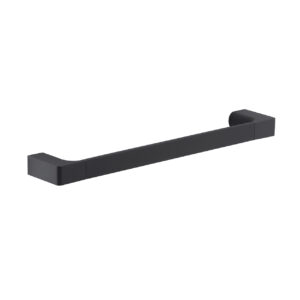 Toallero Barra 35cm Pirenei Negro Mate en Accesorios de Baño Nalon