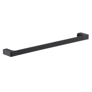 Toallero Barra 60cm Pirenei Negro Mate en Accesorios de Baño Nalon
