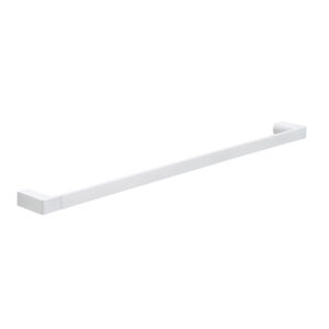Toallero Barra 80cm Pirenei Blanco Mate en Accesorios de Baño Nalon