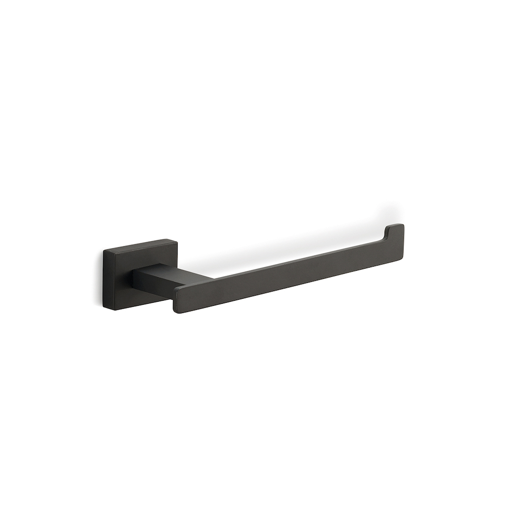 Portarrollos Sin Tapa Atena Negro Mate en Accesorios de Baño Naon