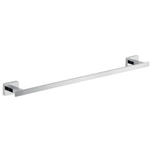 Toallero Barra 60 cm Atena Cromo Brillo en Accesorios de Baño Naon