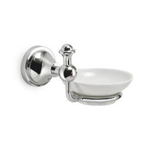 Jabonera Nevis Cromo Brillo Accesorios de Baคo Naon