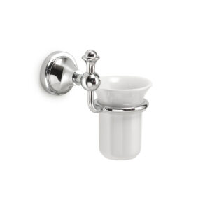 Portacepillos Nevis Cromo Brillo Accesorios de Baคo Naon