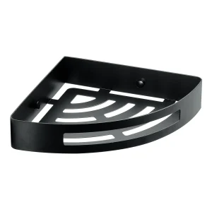 Rinconera Ducha Nerva Negro Mate en Accesorios de baño Naon