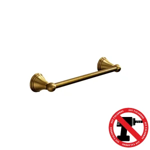 Toallero Barra Pequeño Vintage Romance BronceSin Taladros en accesoriosdebanonaon.es